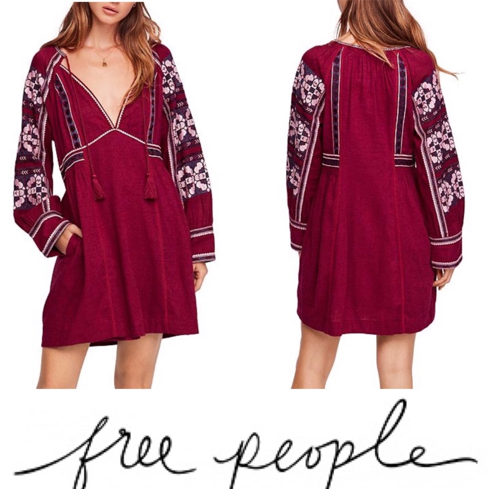 NWT Free People All My Life Mini Dress B1